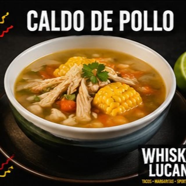 Caldo de Pollo.
