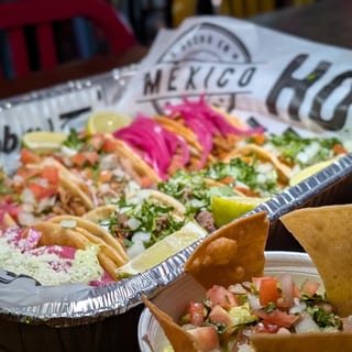 Classic Party Taco Box (30 Tacos, Guacamole, Chips & Salsa)